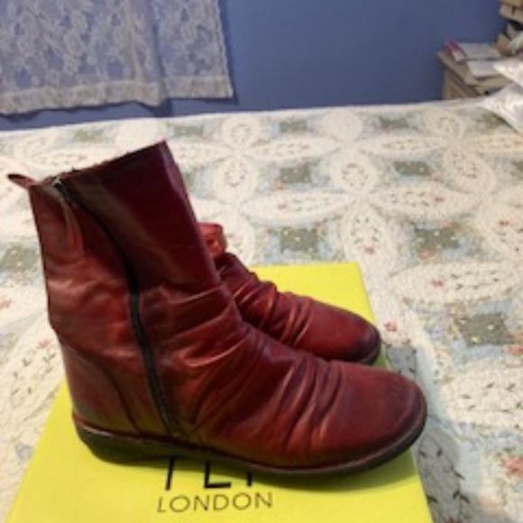 Miz Mooz Shoes - Miz Mooz Short Leather Boots Size European 39